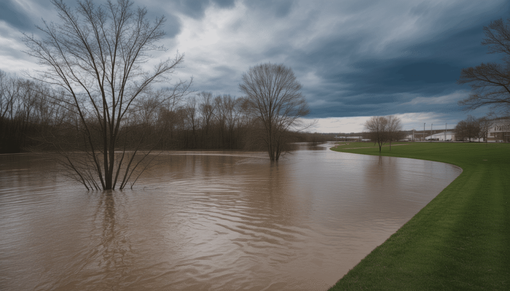 Severe storms sweep across Ohio April 7 2026 with heavy rain flood warnings and strong winds in Columbus and northern counties