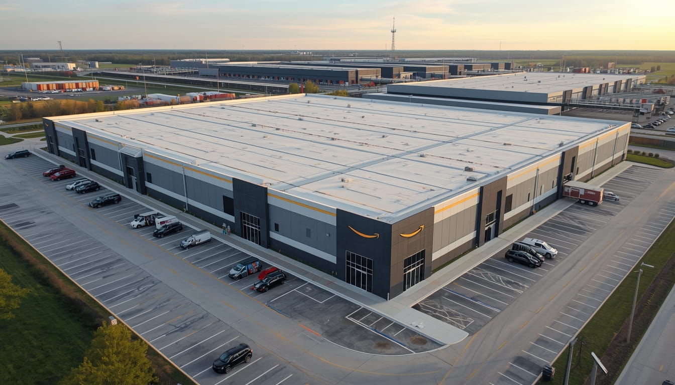 Amazon Opens 1.2 Million Sq Ft Fulfillment Center in Etna Ohio Today Creating 1,500 Jobs