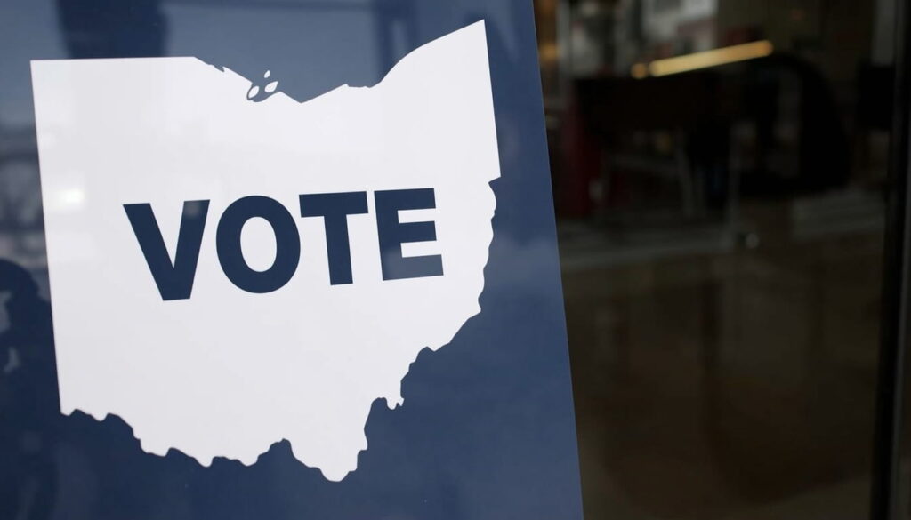 Last day to register to vote in Ohio – voters line up before the April 6, 2026 deadline for the May 5 primary election with boards of elections open until 9 p.m.